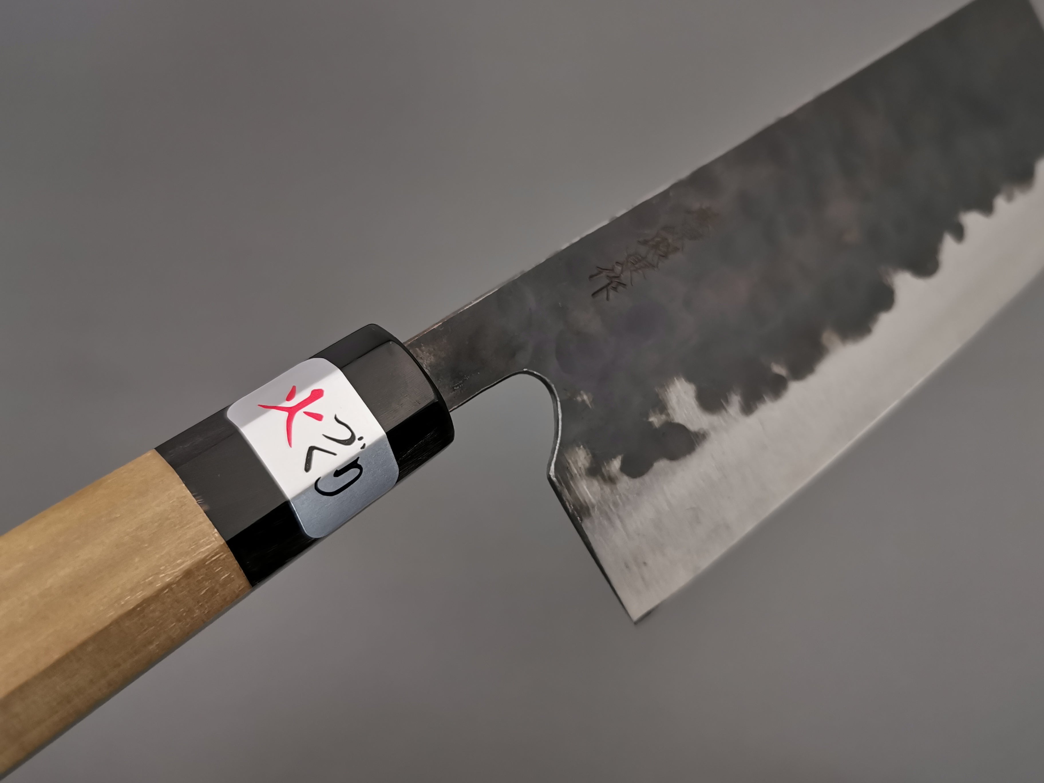 Premium Fujiwara Denka Nakiri Japanese Chef Knife - High-Carbon Steel Blade for Precision Vegetable Cutting - Ideal for Home Cooks & Professional Chefs - Perfect for Slicing, Dicing & Chopping Vegetables