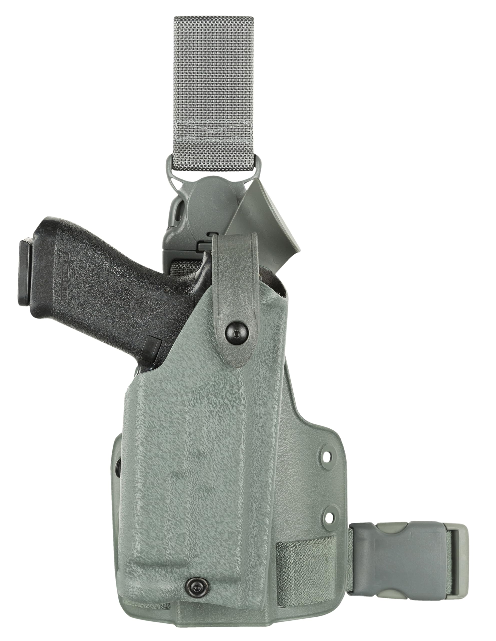 Safariland 6005 SLS Tactical Holster with Quick-Release Leg Strap for FN Five-Seven Pistol | Right-Hand Draw | Level III Retention | Perfect for Law Enforcement, Military & Tactical Training