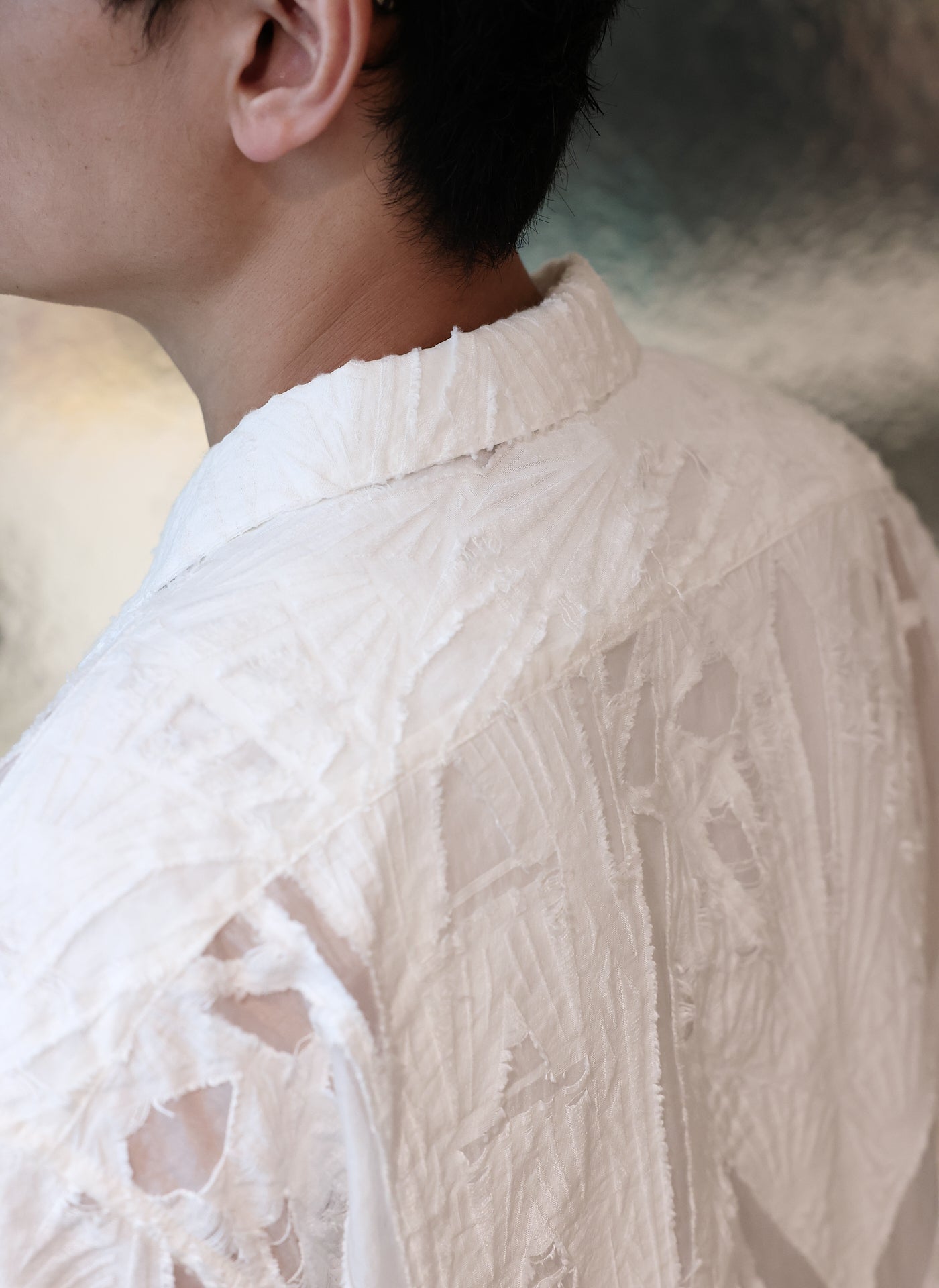 Stylish Jacquard Open Collar Short Sleeve Shirt for Men | Breathable Summer Casual Wear | Perfect for Office, Beach & Outdoor Activities