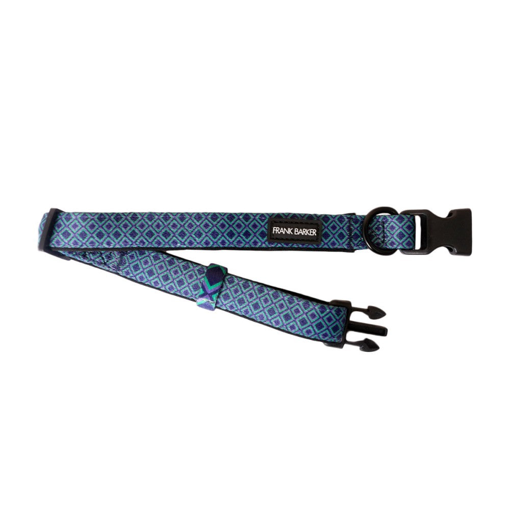 Frank Barker Collar Diamond M - Elegant Dog Collar with Rhinestones for Small to Medium Dogs | Perfect for Daily Walks, Pet Parties & Special Occasions