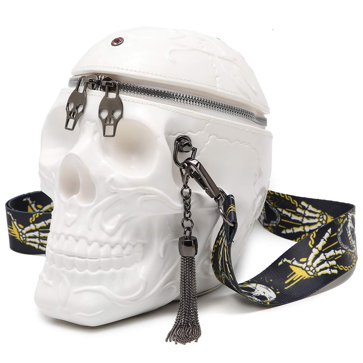 Gothic Skull Crossbody Purse for Women - Stylish Shoulder Bag with Skull Design, Perfect for Halloween, Parties & Gothic Fashion Accessories