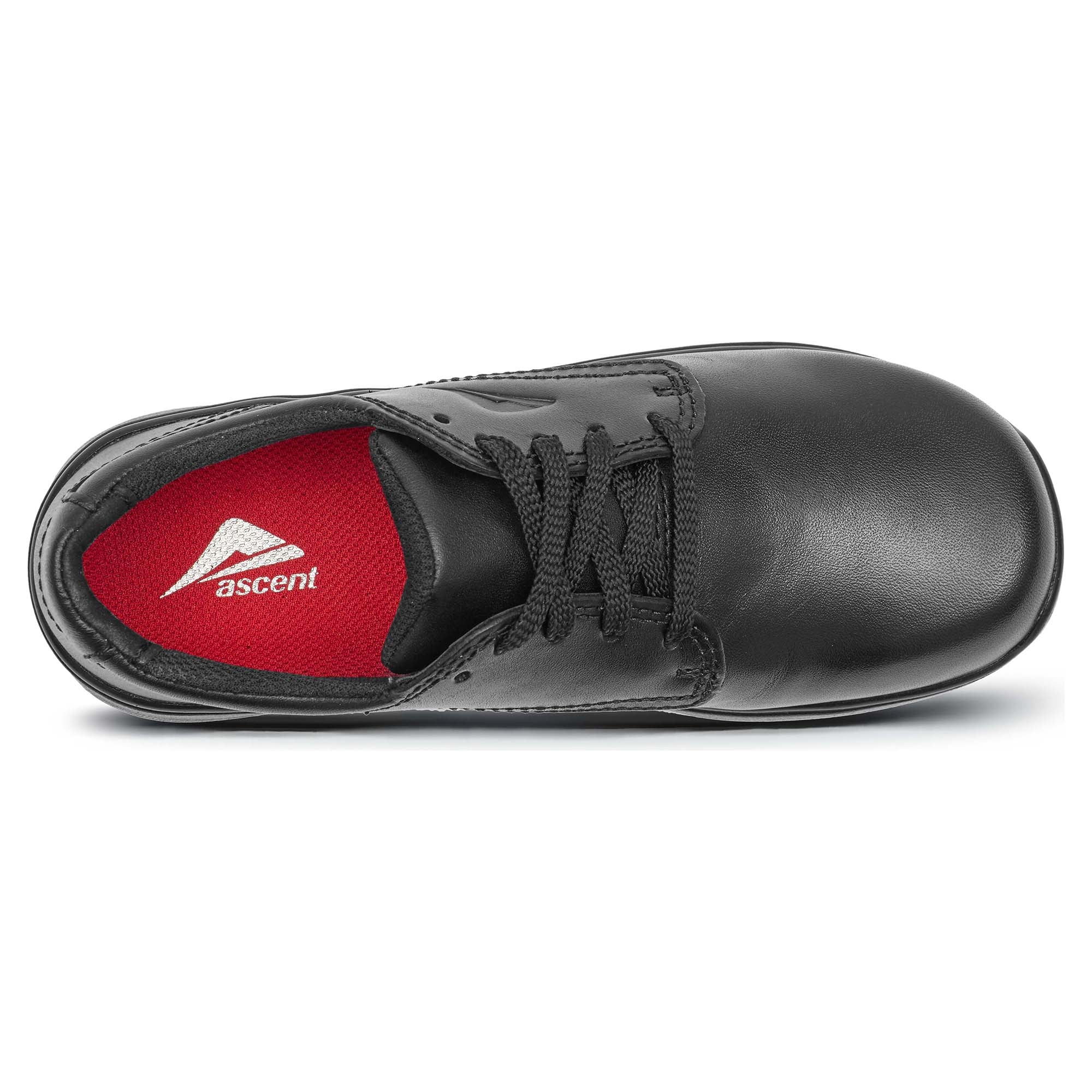 Adiva 2 Women's Senior School Shoes - Comfortable Black Leather School Shoes for Girls - Perfect for Classrooms, Daily Wear & School Activities