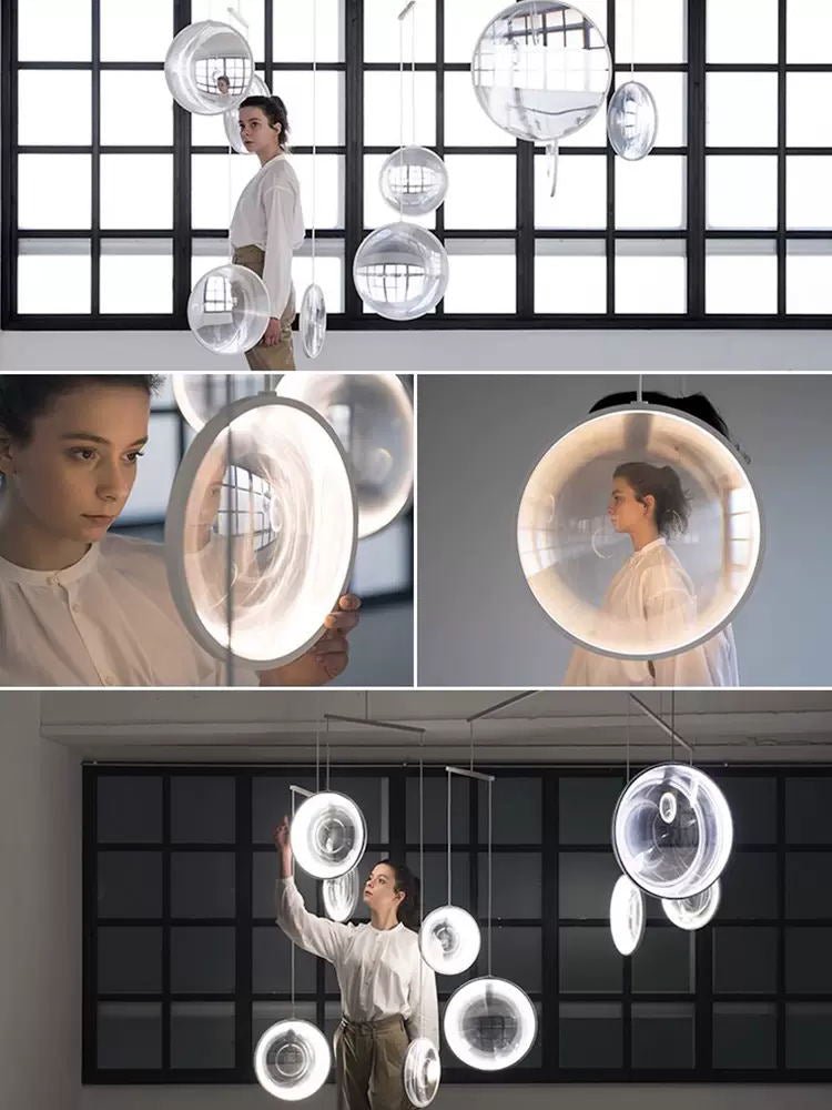 Aetheris Modern Pendant Lamp - Sleek Hanging Light Fixture for Kitchen Island, Dining Room & Bedroom Decor | Energy Efficient LED Lighting