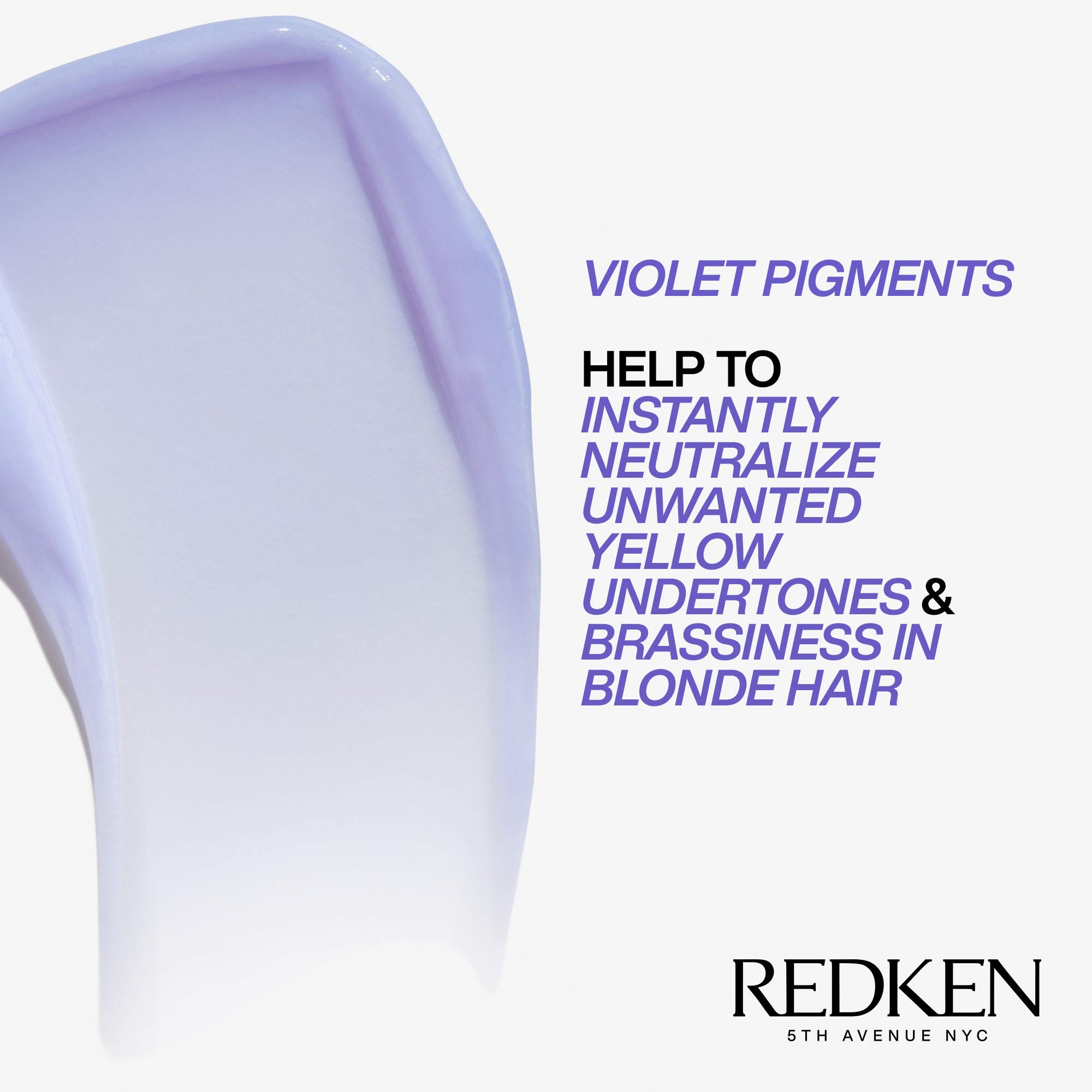 REDKEN Extend Blondage Purple Shampoo & Conditioner Set - Toning & Color Depositing for Blonde Hair - Perfect for Salon & At-Home Blonde Maintenance