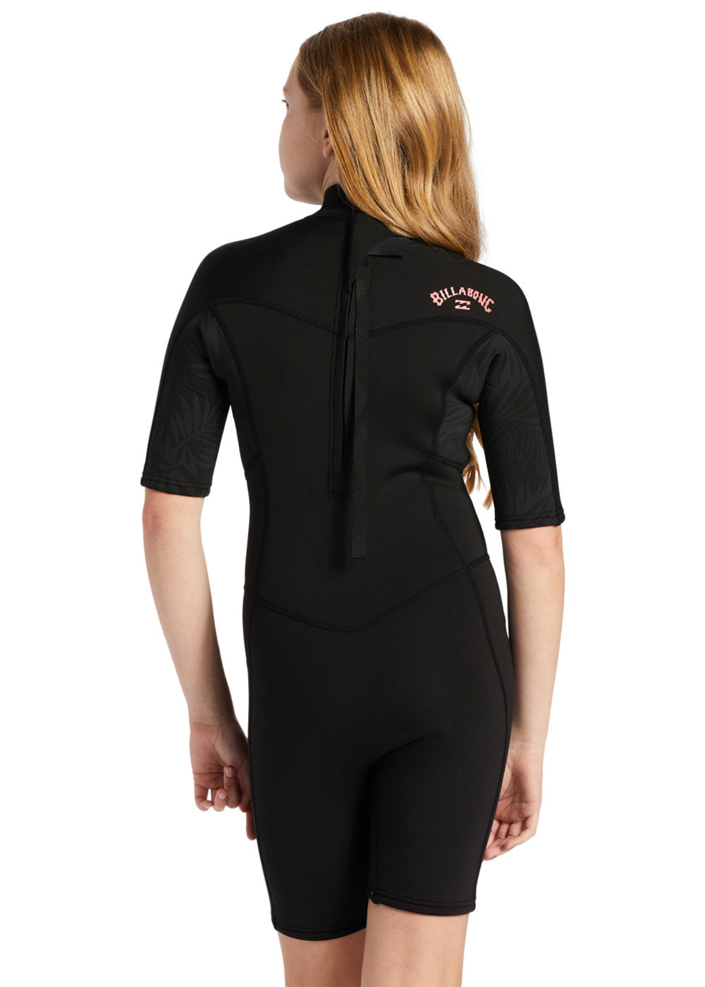 Billibong 2mm Girls SYNERGY Back Zip Spring Wetsuit - Perfect for Surfing, Swimming & Water Sports