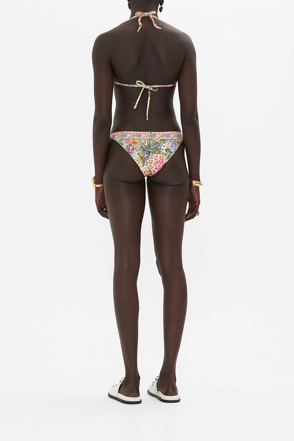 Floral Print Ball Bikini Set - Flowers of Neptune Swimwear for Women | Beach Vacation, Pool Party & Summer Fashion