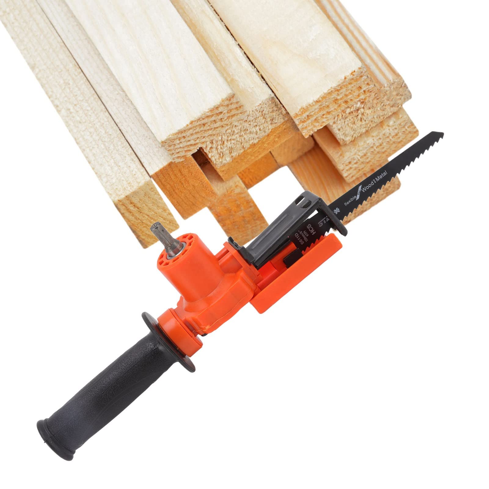 Fdit Cordless Reciprocating Saw - 20V Electric Handheld Saw for Wood, Metal, PVC Cutting - Perfect for DIY Projects, Home Renovation & Construction Work
