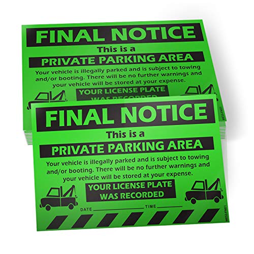 Green Final Notice