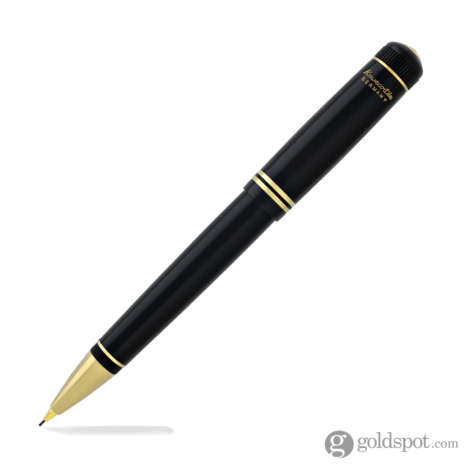 Kaweco Dia2 0.7mm Mechanical Pencil - Black & Gold Premium Writing Instrument for Artists, Students & Professionals | Office, School & Sketching Essential