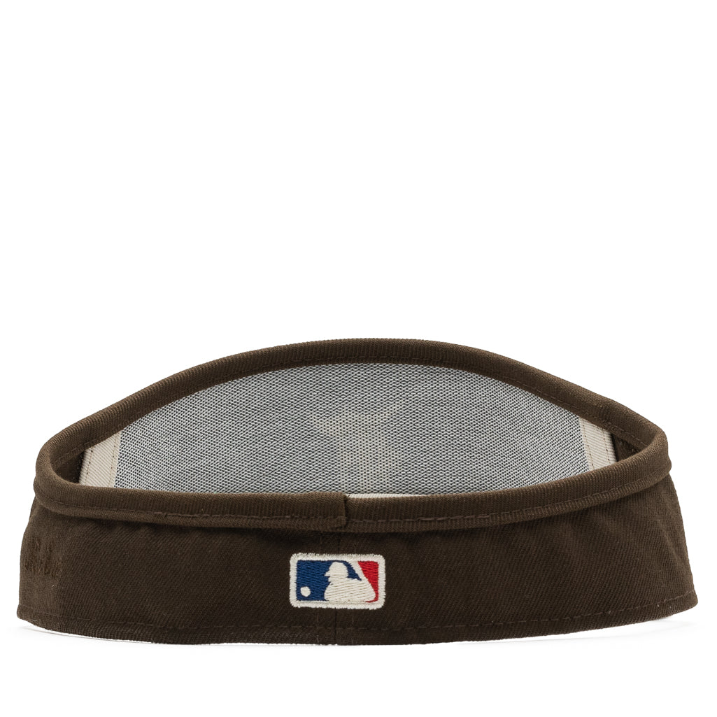 New Era x Fear Of God 59FIFTY Fitted Cap - Walnut Brown Adjustable Baseball Hat for Men - Perfect for Streetwear, Sports & Casual Outfits