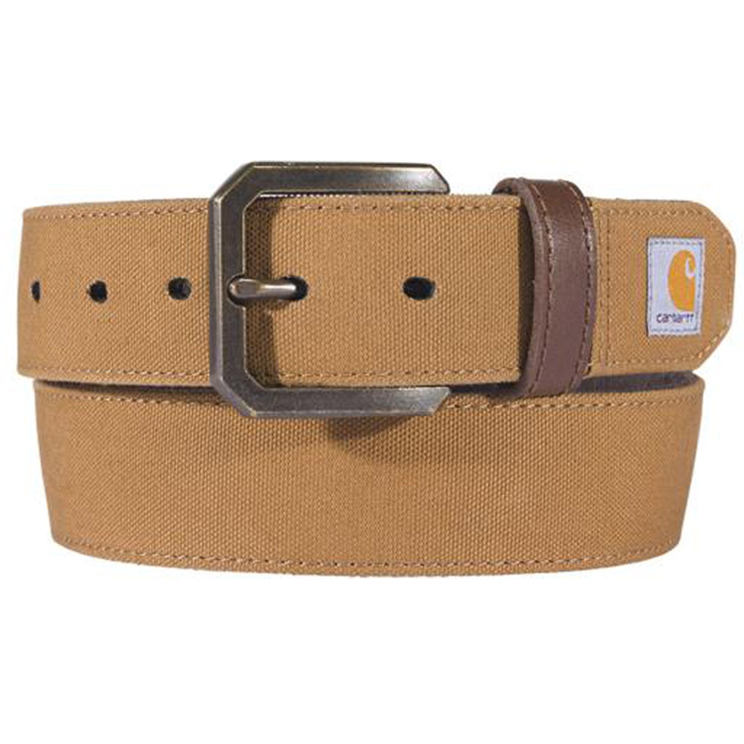 Carhartt Men's Heavy Duty Canvas Duck Belt - Durable Work Belt for Construction, Farming & Outdoor Activities