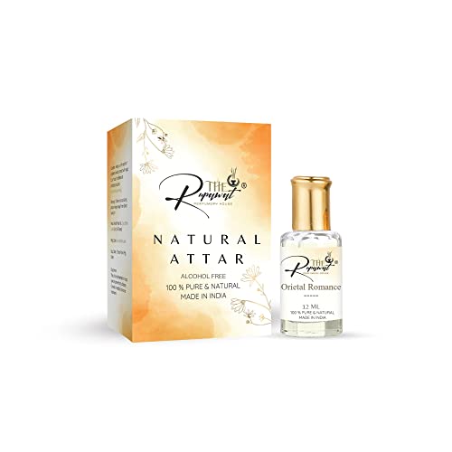 THE RUPAWAT Perfumery House - Oriental Romance Attar for Men & Women | Pure Natural Alcohol-Free Long Lasting Perfume Oil (12ml) | Perfect for Daily Wear, Special Occasions & Gift Giving