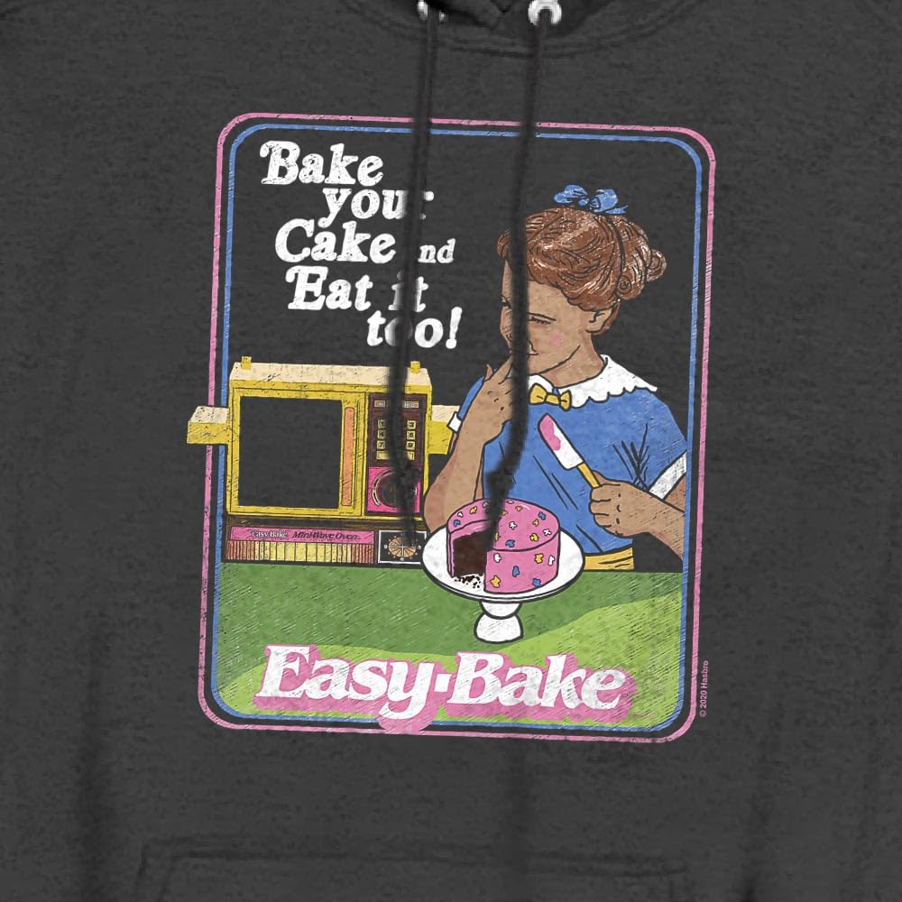 Easy Bake Oven Hoodie - Unisex Adult Pullover Heather Sweatshirt for Baking Enthusiasts | Perfect for Home Baking, Gifts & Cozy Kitchen Wear