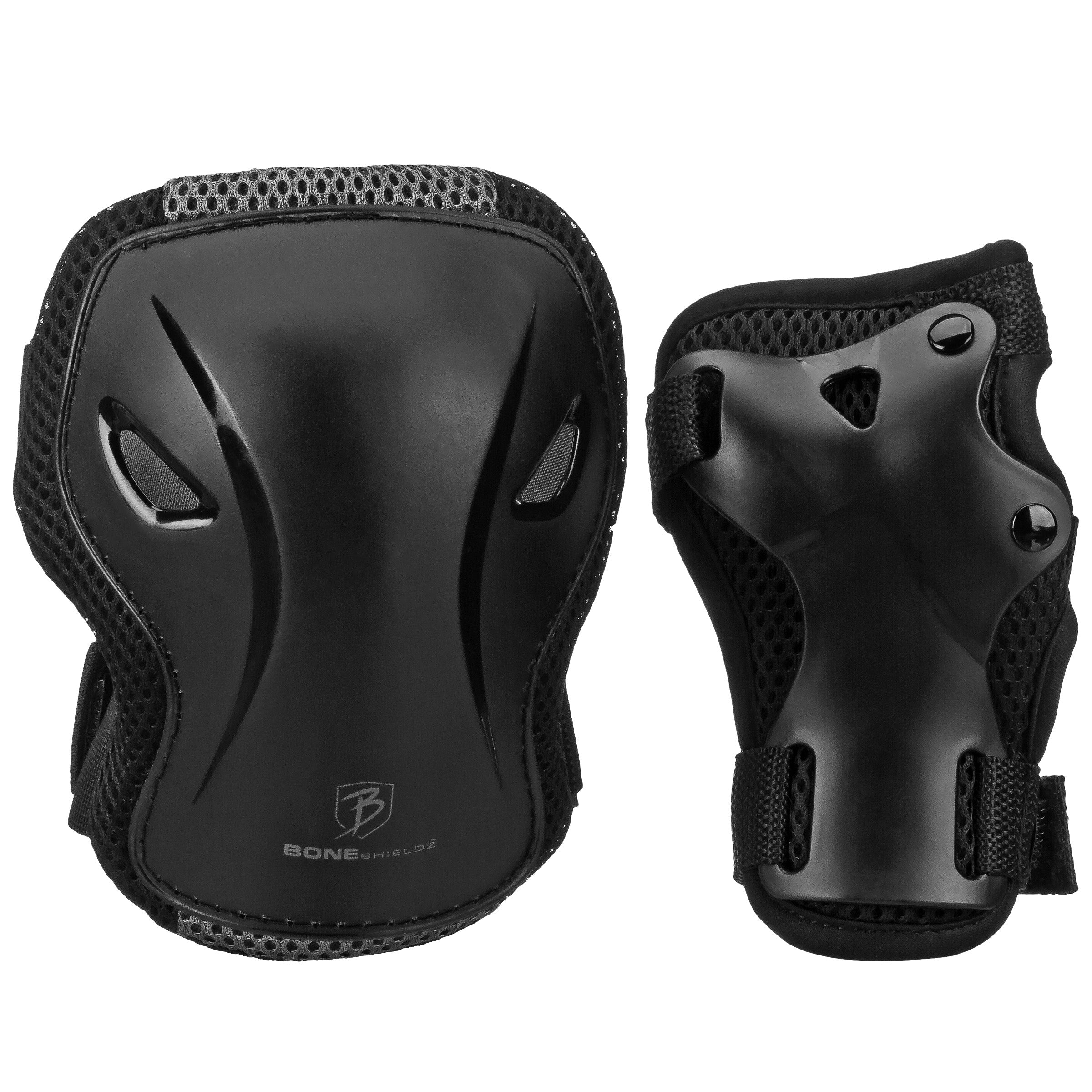 Guard Tarmac 360 Adult Combo Pack Protective Gear Set - High Visibility Safety Vest, Knee Pads & Elbow Pads for Construction, Cycling & Outdoor Work Activities