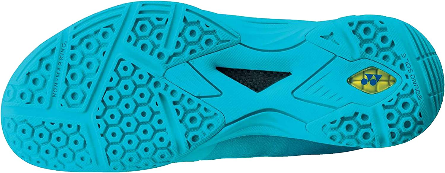 Yonex Aerus Z Men's Badminton Shoes - Lightweight & Breathable for Court Sports (Mint Blue) - Perfect for Badminton, Tennis & Indoor Court Games
