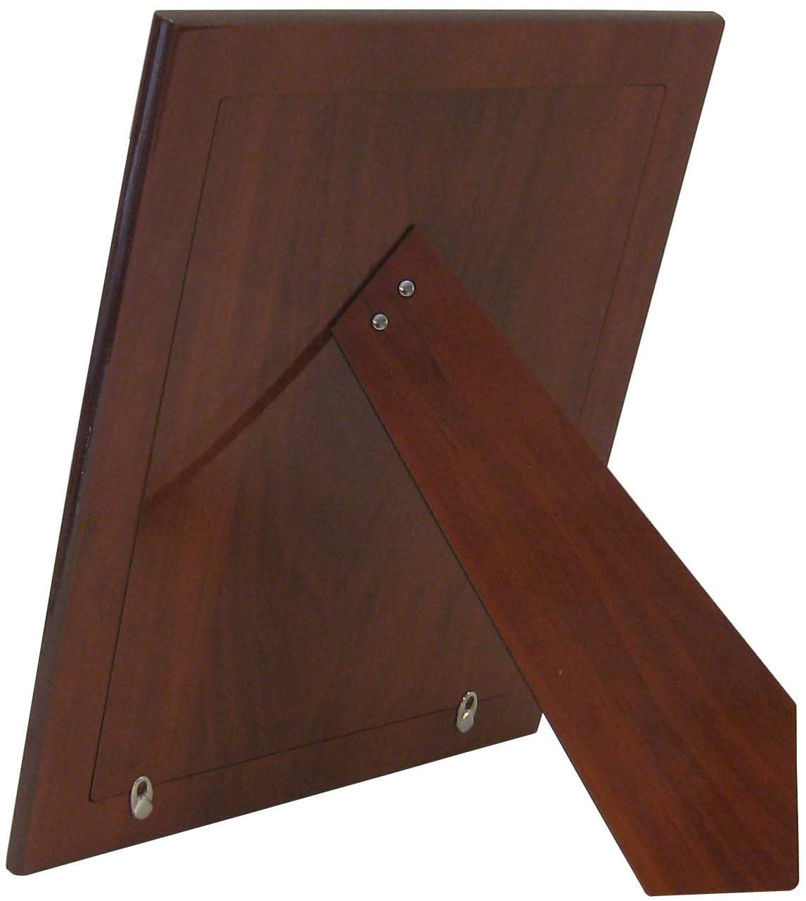 CUNILL Sterling Silver 5x7 Picture Frame - Slim Rope Design, Tarnish Resistant with Mahogany Wood Back - Perfect for 5