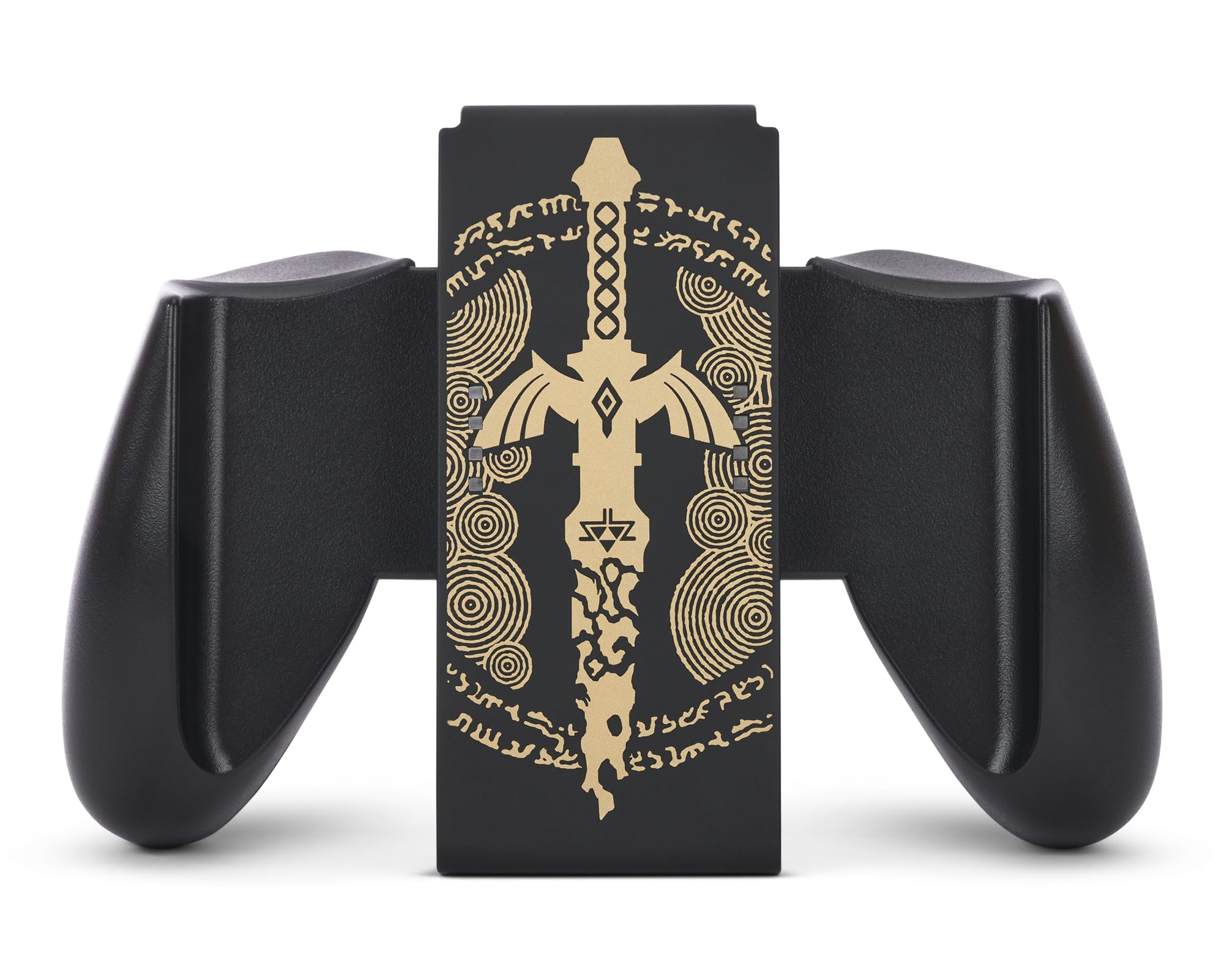 PowerA Joy-Con Comfort Grip for Nintendo Switch - Decayed Master Sword Controller | Ergonomic Gamepad for Nintendo Switch & Switch Lite | Perfect for Gaming Sessions & Travel