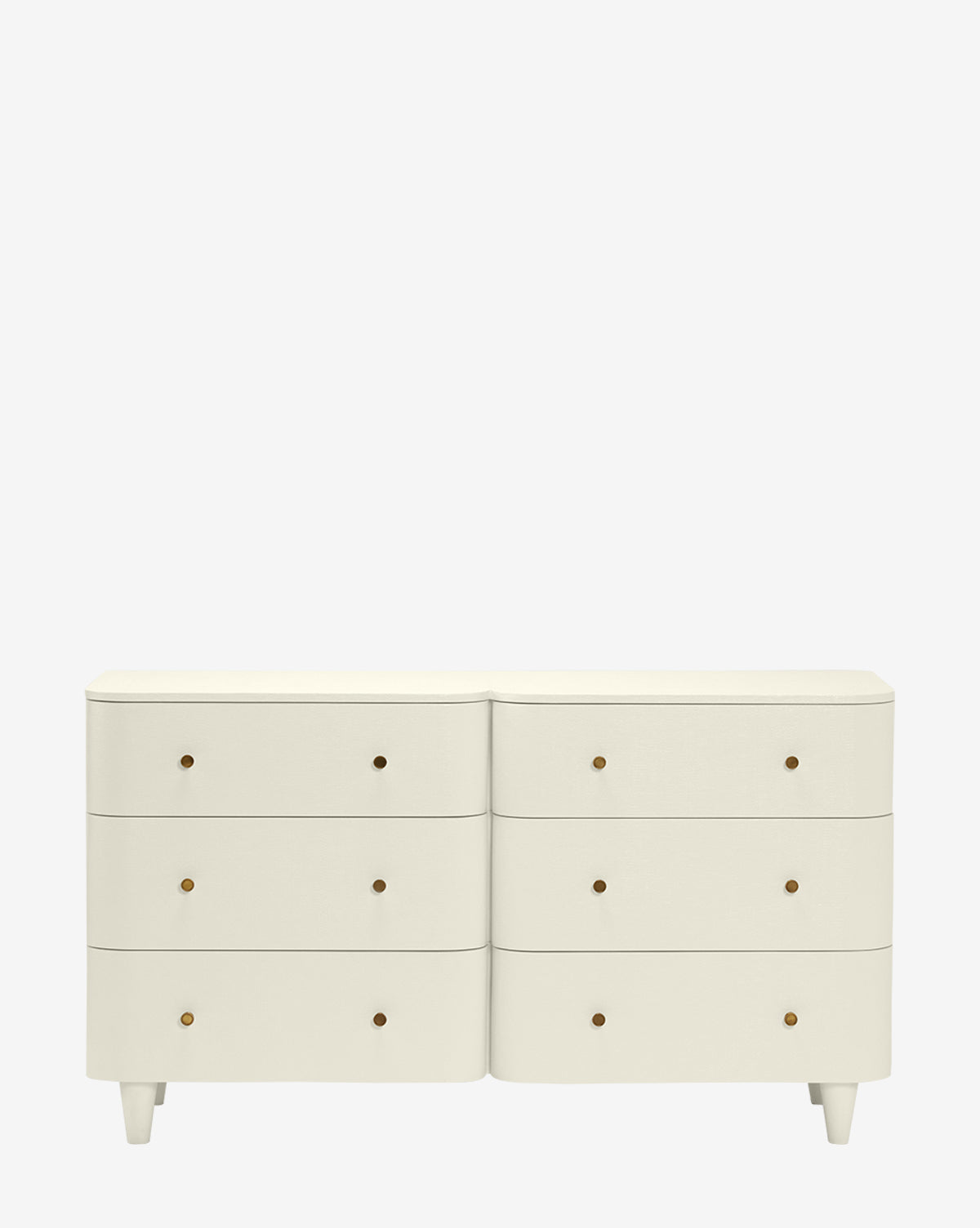 Olinda Dresser - Stylish 6-Drawer Wooden Dresser for Bedroom, Living Room & Office - Perfect for Storage & Organization