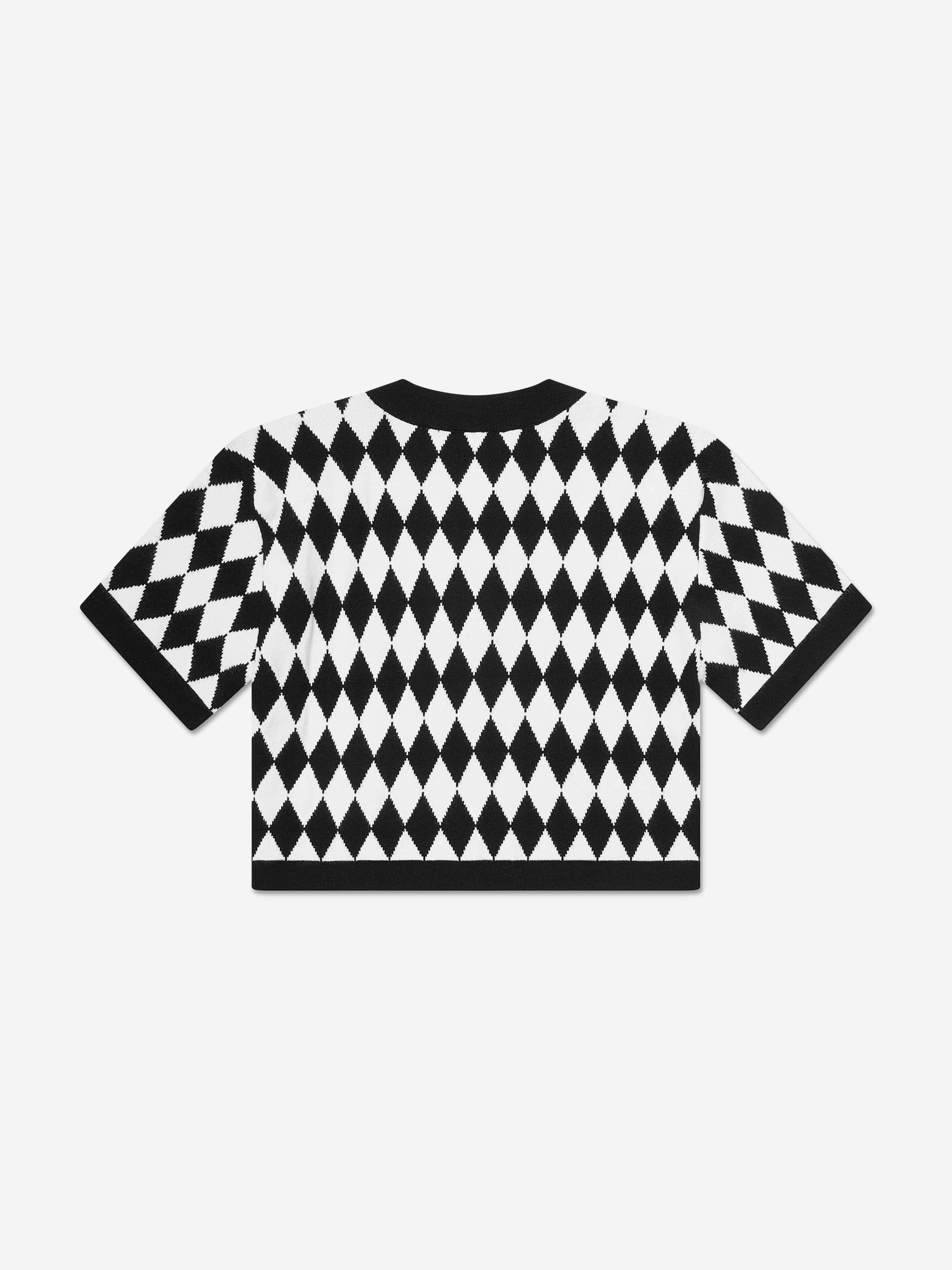 Balmain Black Knitted Top for Girls - Stylish & Comfortable for School, Parties & Everyday Wear