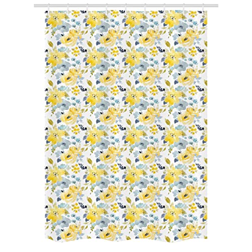 Pastel Yellow Blue Grey