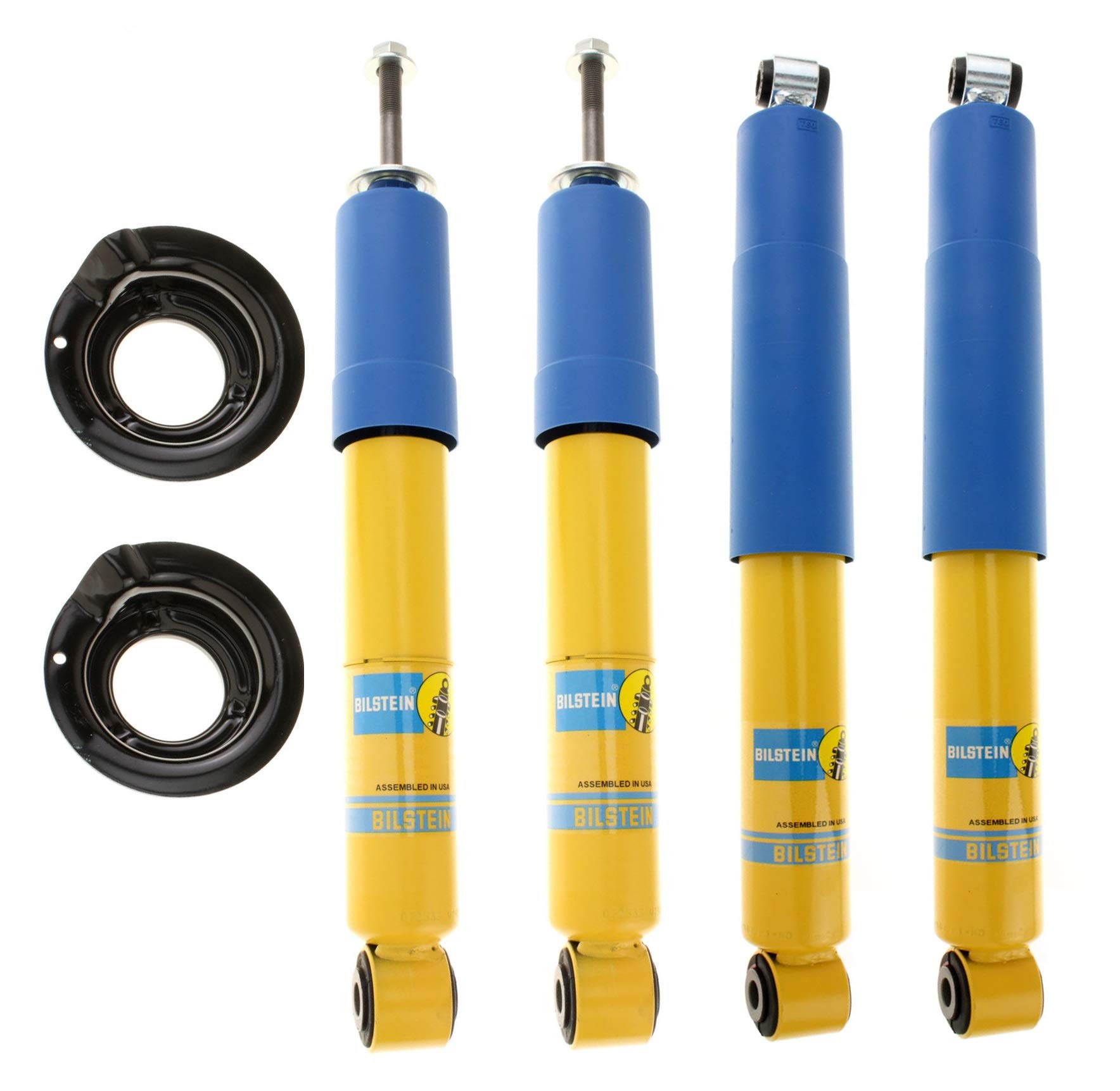 Bilstein B6 4600 Front & Rear Shock Absorbers Kit for Nissan Xterra 4WD 2005-2015 | Heavy Duty Off-Road Performance | Perfect for Trail Riding & Daily Driving