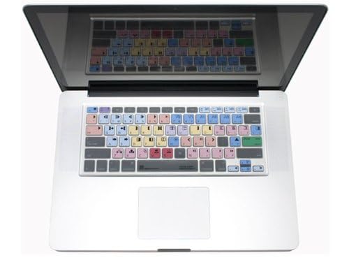 Logitech Keyboard Skin for Media Composer 8 | Compatible with MacBook Air, MacBook & MacBook Pro | LS-MCOM4-MBUC-US | Perfect for Video Editors & Media Professionals