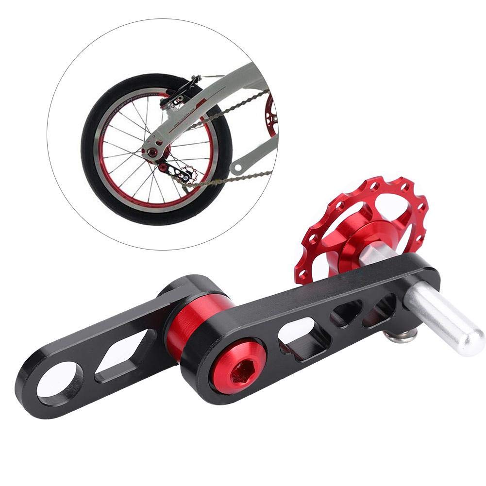 Premium Bike Crank Arm Set & Chain Tensioner - Single Speed Adjuster for Folding Bikes, Rear Derailleur Chain Stabilizer - Perfect for Urban Commuting, Road Cycling & Bike Maintenance