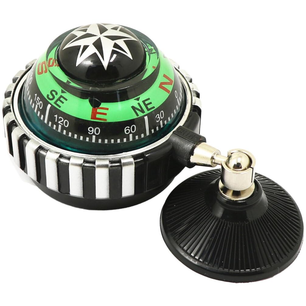 Milisten Car Dashboard Compass - Universal Vehicle & Boat Navigation Tool for Easy Direction Finding | Perfect for Road Trips, Off-Roading & Marine Adventures