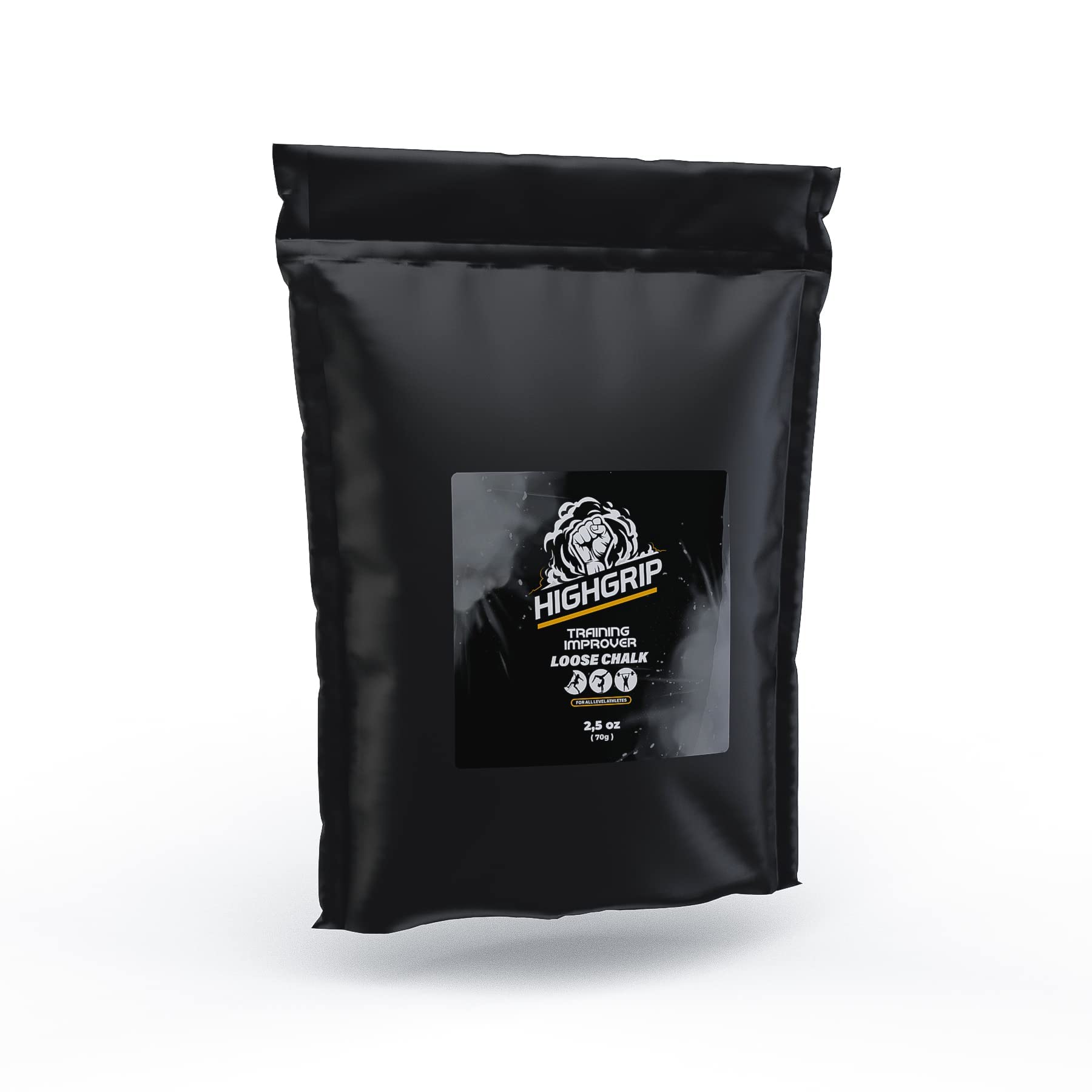 HighGrip Premium Loose Chalk & Chalk Ball Refill - Grip Enhancer for Rock Climbing, Weightlifting, Gymnastics, CrossFit, Calisthenics | Improves Performance for All Level Athletes | Ideal for Gym, Outdoor Training & Sports Competitions
