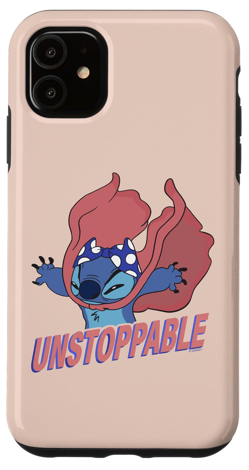 iPhone 11 Case - Disney Lilo & Stitch Unstoppable Character Design, Slim Protective Phone Cover for Women & Men - Perfect for Everyday Use, Travel & Disney Fans