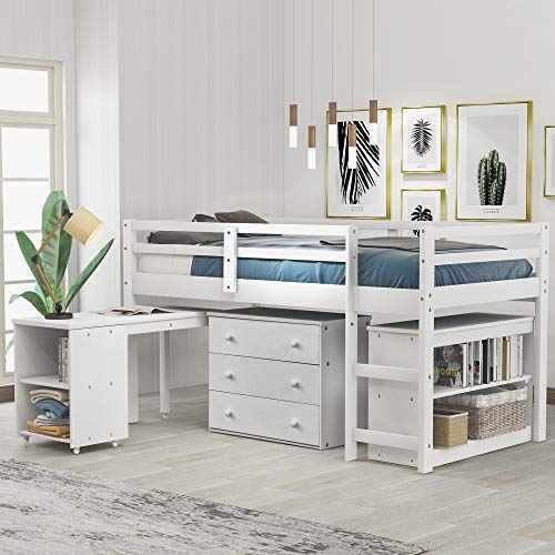 White + Mobile Desk