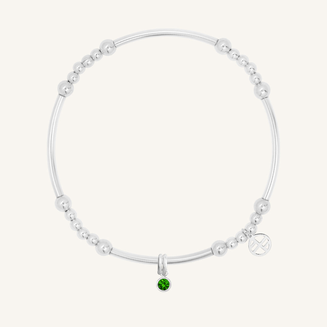 Birthstone Bracelet for Women - Personalized Aura Crystal Jewelry for Gifts, Healing & Spiritual Energy - Perfect for Birthdays, Anniversaries & Meditation