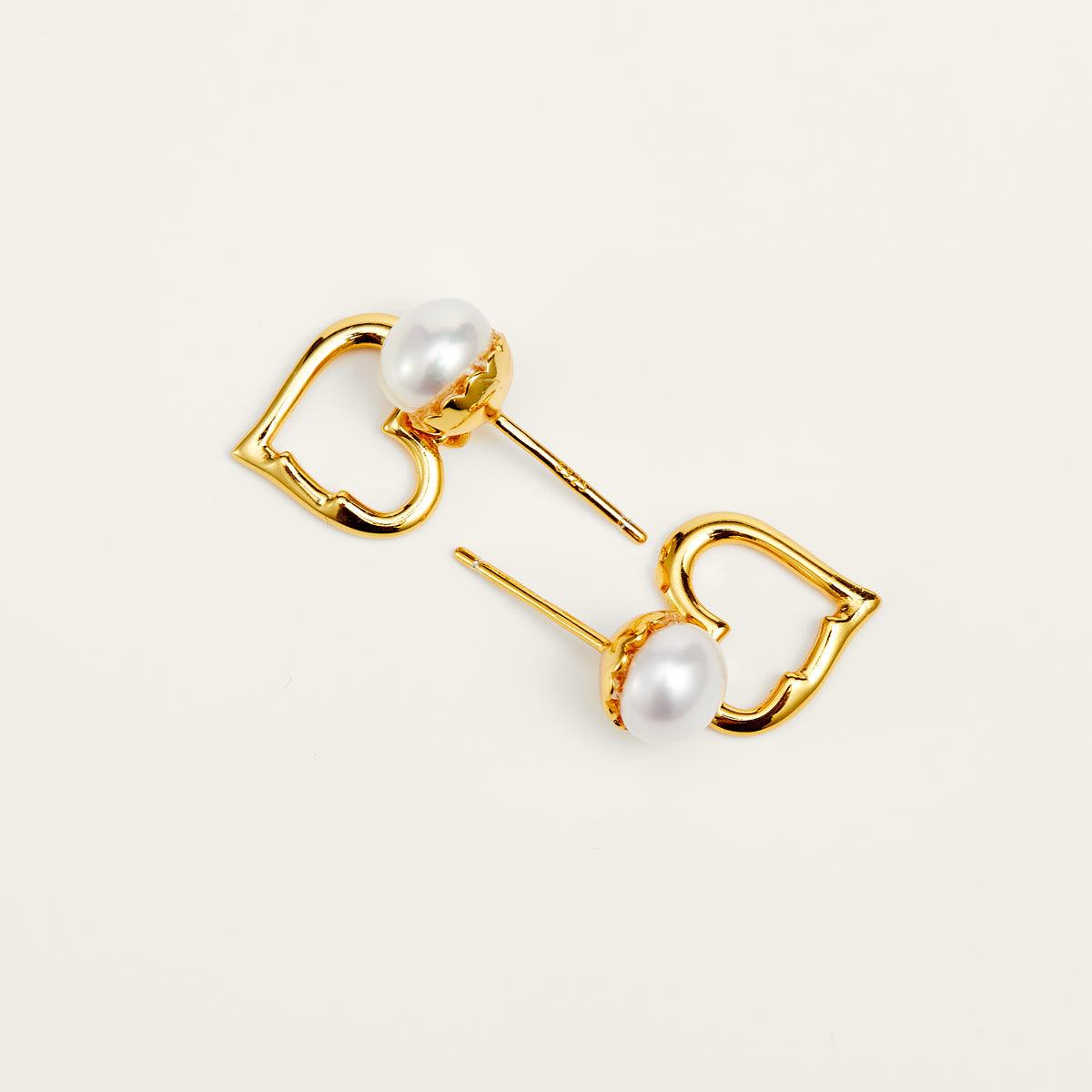 Elegant Freshwater Pearl Drop Earrings for Women - Classic Dangle Jewelry Gift for Wedding, Party & Special Occasions