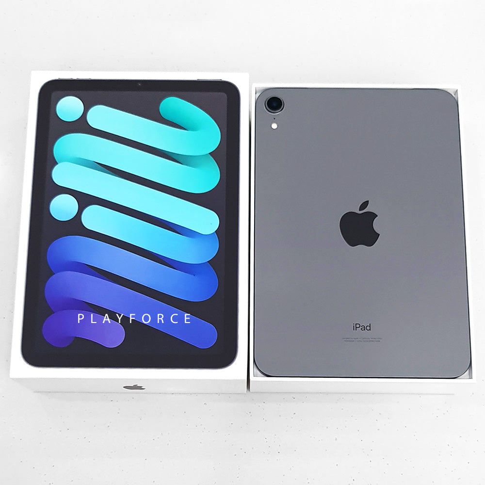 Apple iPad Mini 6 (2021) 256GB Wi-Fi Space Gray - Compact & Powerful Tablet for Work, Travel & Entertainment