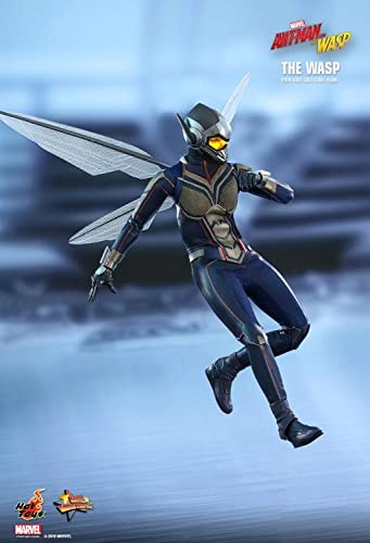 Hot Toys 1:6 Scale The Wasp Action Figure from Ant-Man and The Wasp Movie - Collectible Marvel Superhero Toy for Display & Gift Giving
