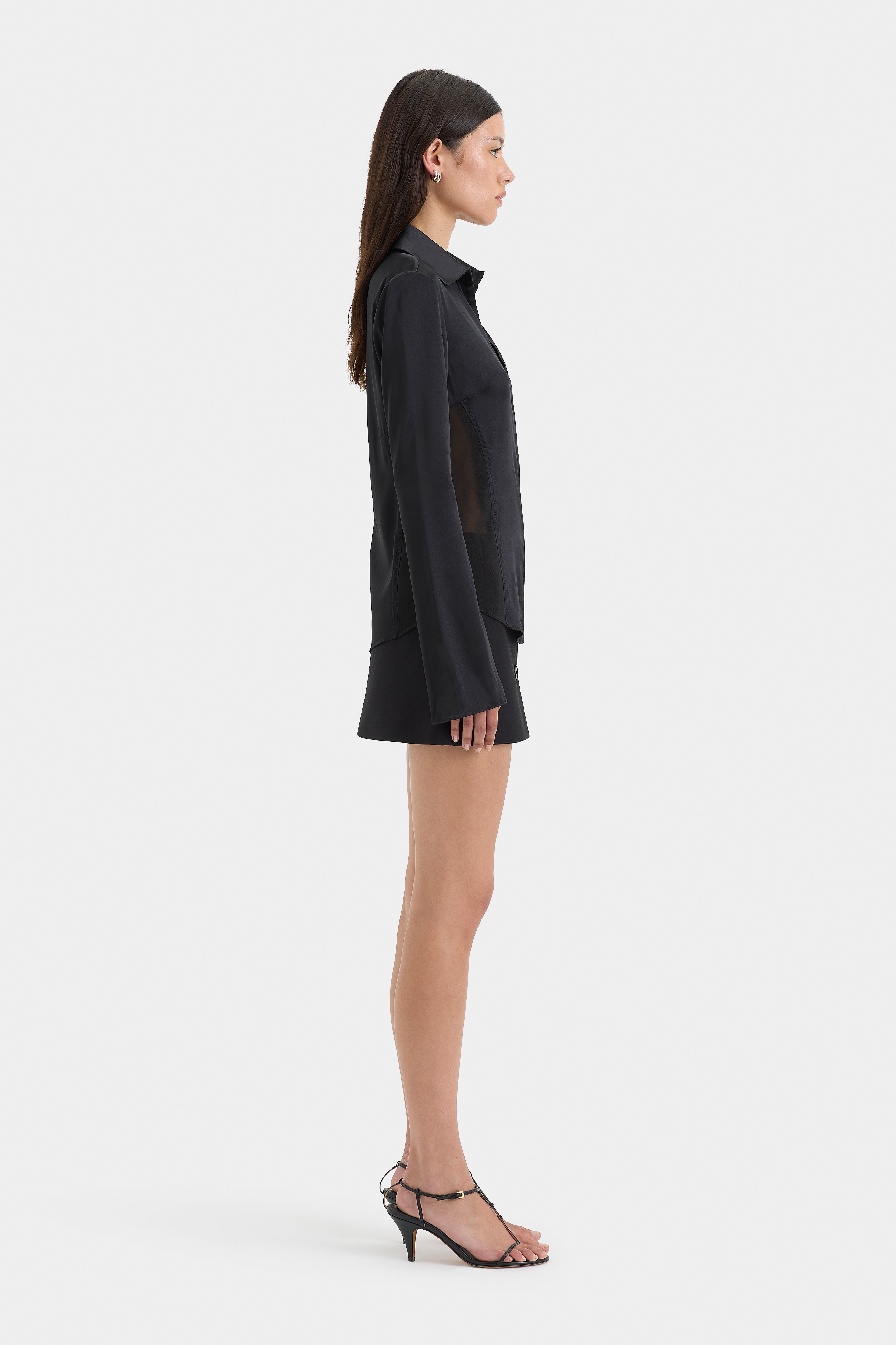 Sonora Evening Shirt for Women - Elegant Flowy Blouse for Night Out, Dinner Date & Special Occasions | Comfortable & Stylish Party Top