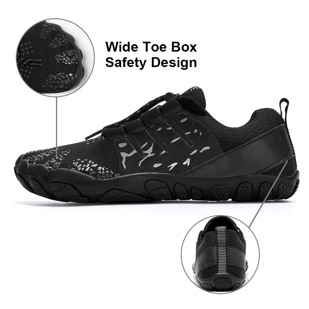 HIITAVE Women's Barefoot Water Shoes - Breathable Quick-Dry Beach Shoes for Swimming, Hiking & Outdoor Activities | Lightweight Minimalist Design for Yoga, Running & Water Sports