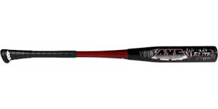 New Baden L134 AXE Elite Little League Baseball Bat - Black/Red 2 1/4