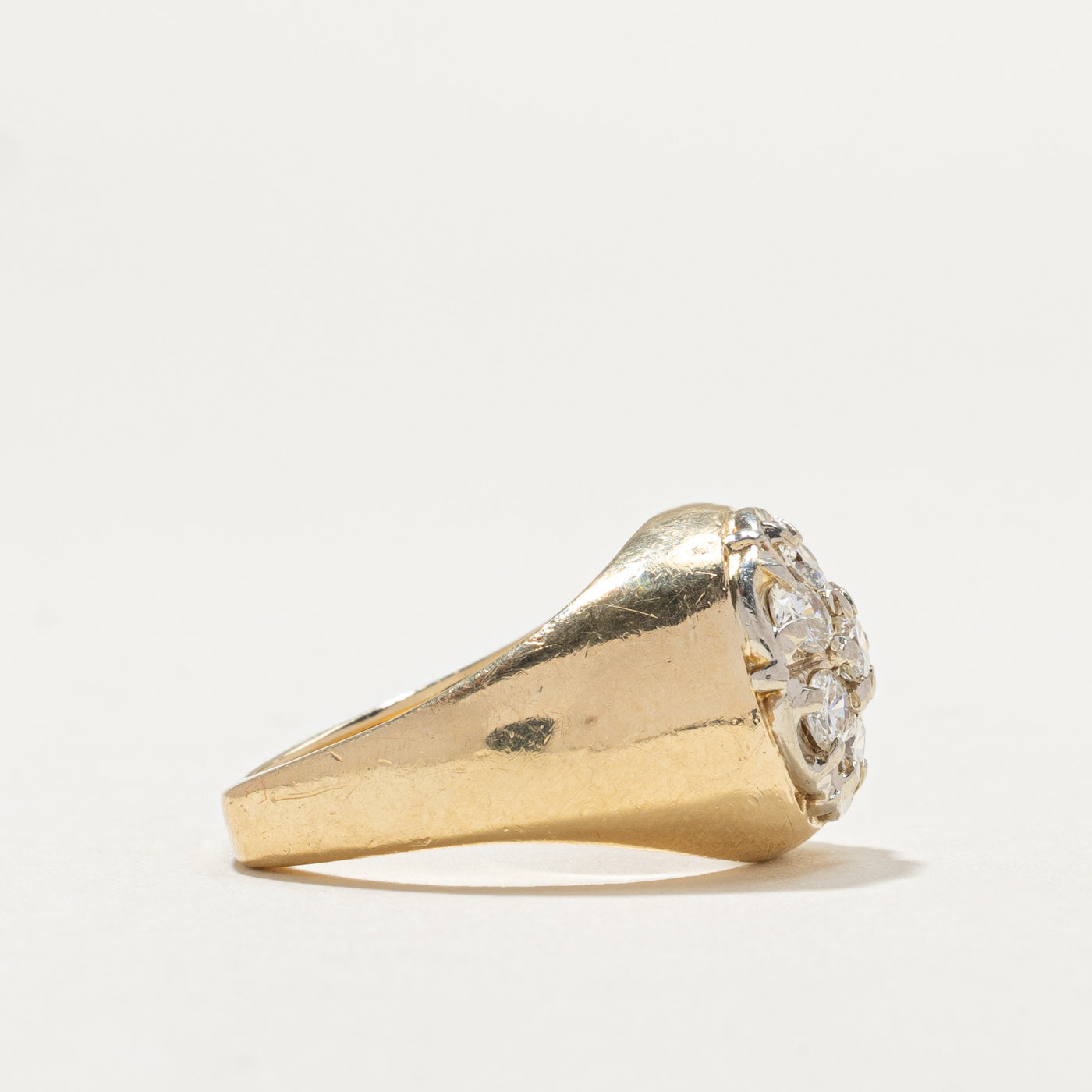 1.01ctw Diamond Cluster Ring for Women - Size 9.25 | Elegant Wedding, Engagement & Anniversary Jewelry Gift | Perfect for Special Occasions & Everyday Wear