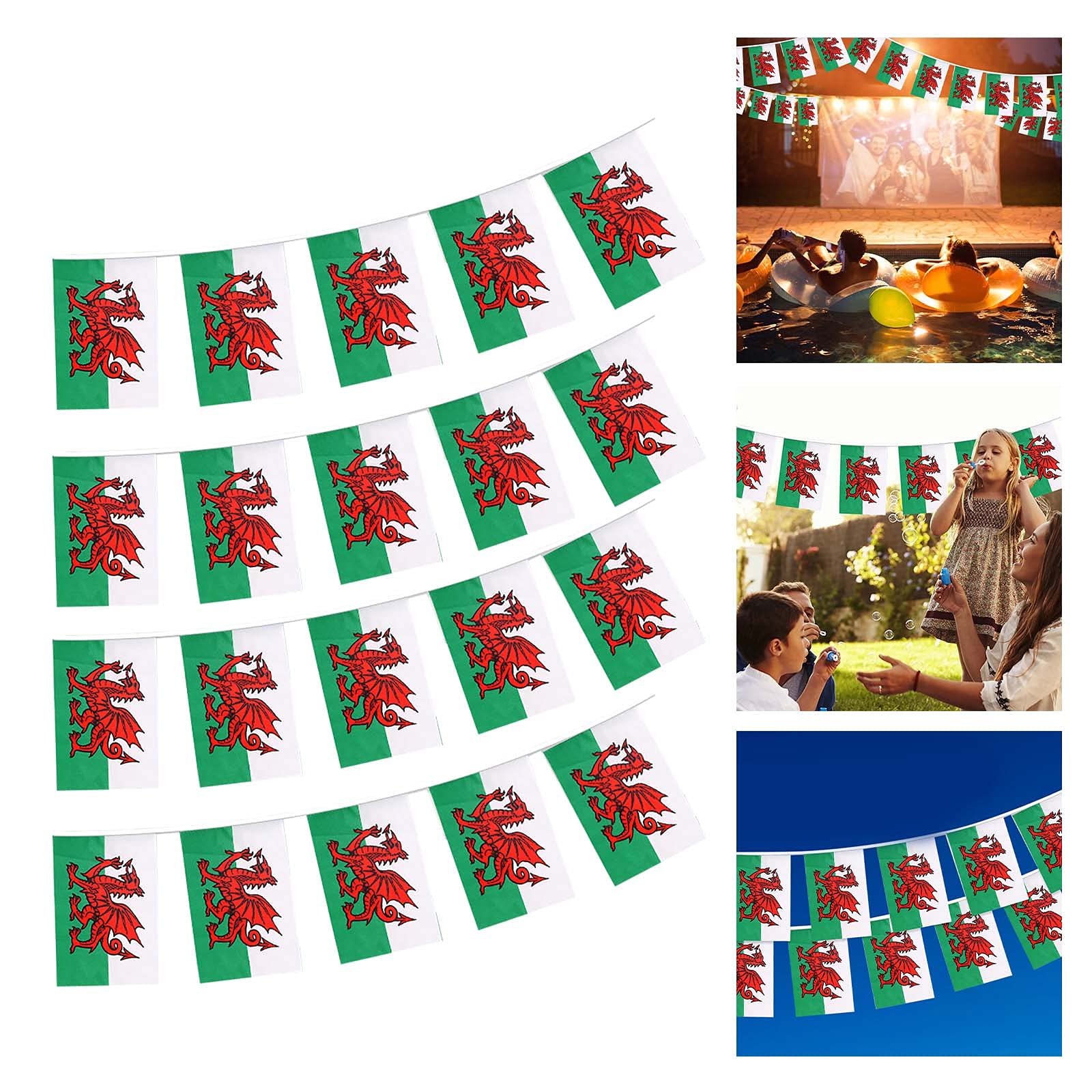 Guolarizi String Ornament - Wales Hanging Window Decor for Home & Party