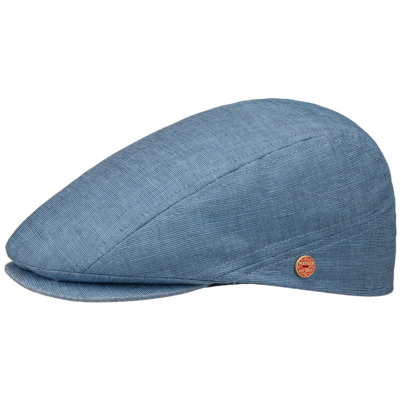 Mayser Delian UV Protection Flat Cap for Men & Women - Sun Hat for Outdoor Activities, Golf, Hiking, and Travel