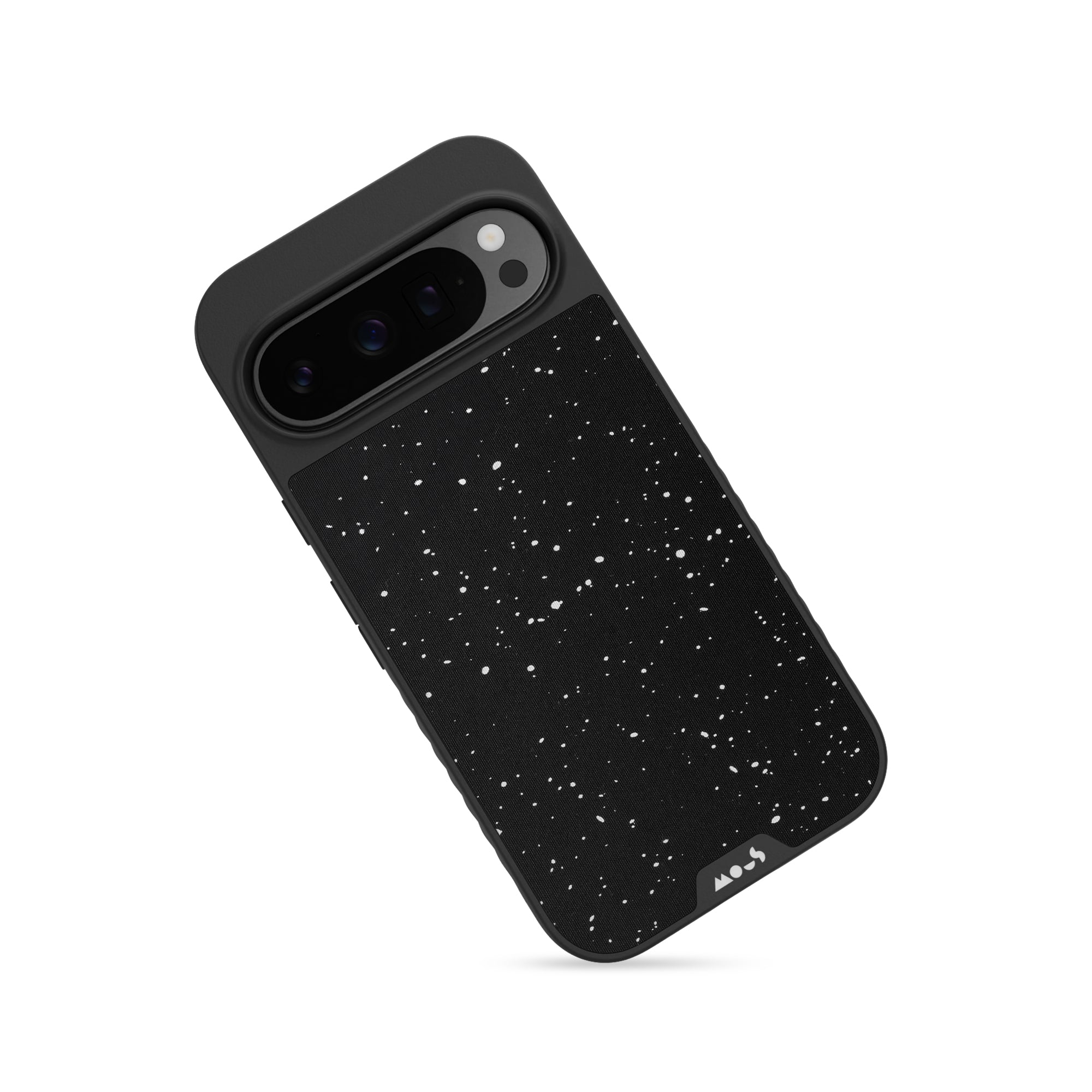 MagSafe® Compatible Speckled Fabric Phone Case for iPhone 14/13/12 Pro Max - Slim Protective Cover with Grip | Perfect for Work, Travel & Everyday Use