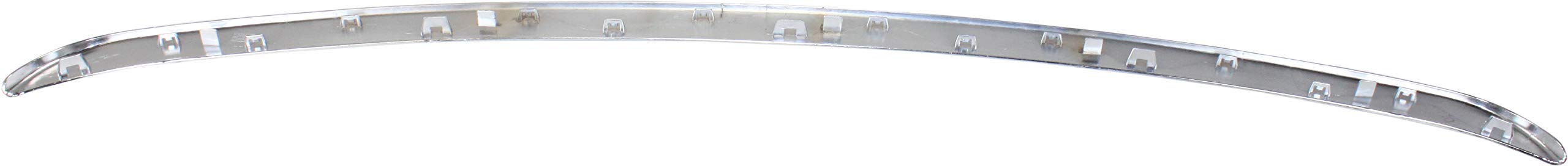 Evan-Fischer Rear Bumper Trim Compatible with Chrysler 300 2005-2010 - Chrome Plastic Strip for Enhanced Vehicle Protection & Style | Perfect for Car Upgrades, Auto Body Repairs, and Customization Projects