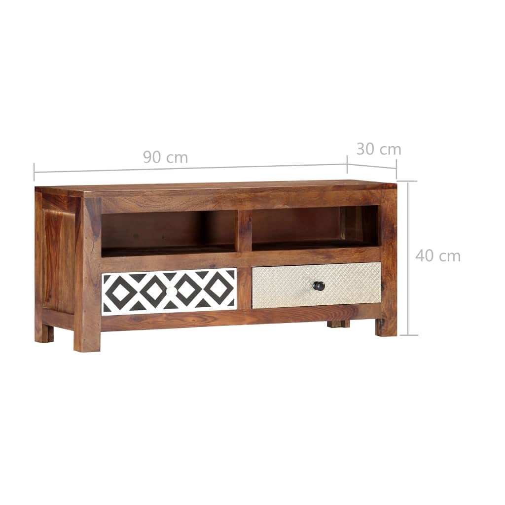 Modern Traditional TV Stand & Media Console - 35.4