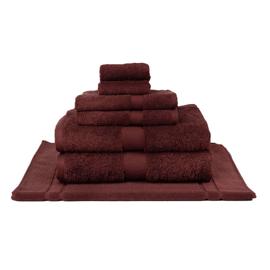 Premium 100% Combed Cotton Bath Towel Set - 7 Piece Luxury Bath Sheets | Soft & Absorbent for Spa, Beach & Home Use
