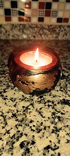 Handmade Soy Candles with Palo Santo Essential Oil - Aromatherapy for Relaxation, Meditation & Home Decor