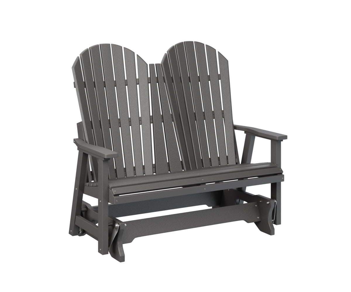 Berlin Gardens Comfo Back Double Glider - Outdoor Patio Swing Bench with Weather-Resistant Cushions - Perfect for Porch, Garden, and Backyard Relaxation