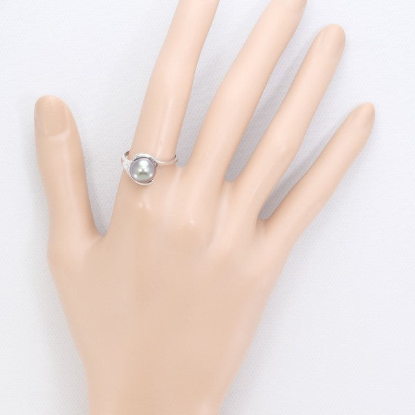 14K White Gold Pearl and Diamond Ring for Women - Elegant Bridal, Wedding, Anniversary & Gift Jewelry