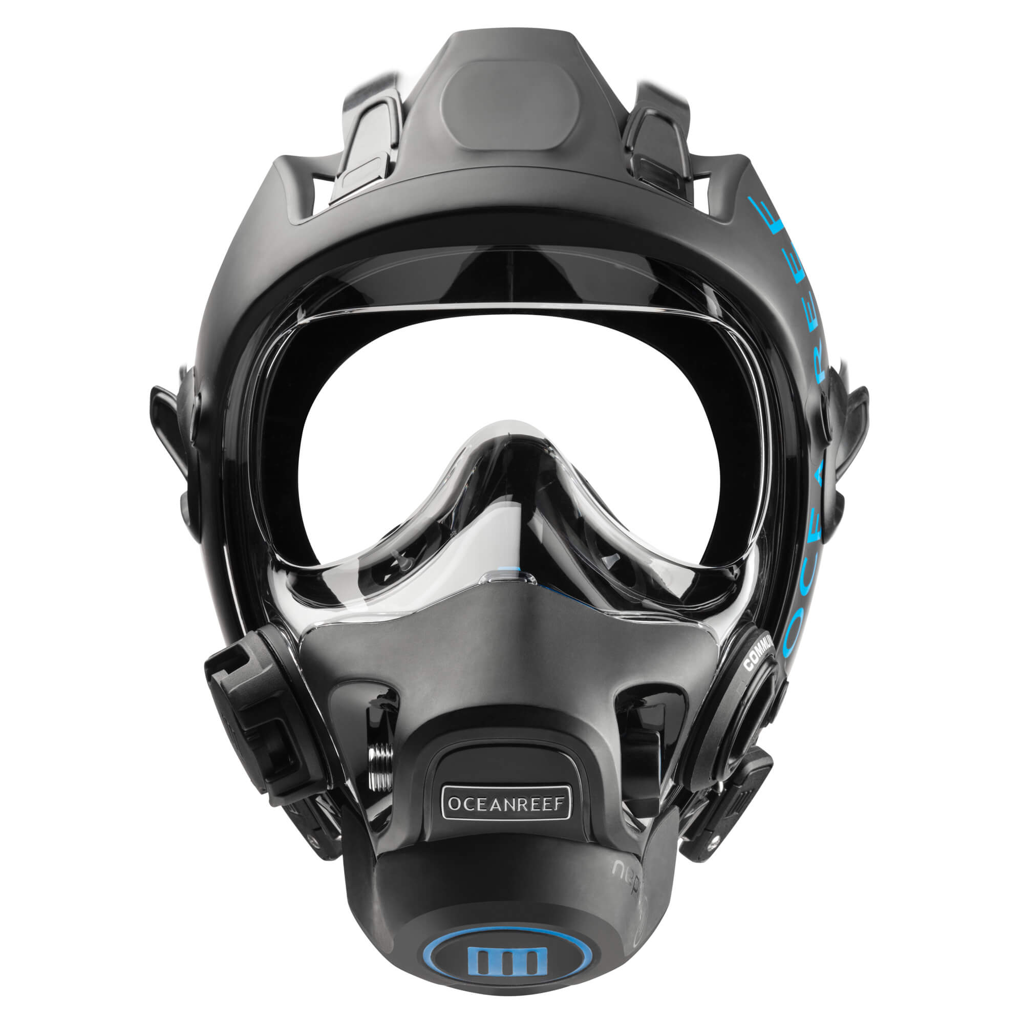 Ocean Reef Space Extender Neptune III Full Face Scuba Diving Mask for Underwater Exploration - Perfect for Deep Sea Diving, Snorkeling, and Marine Photography
