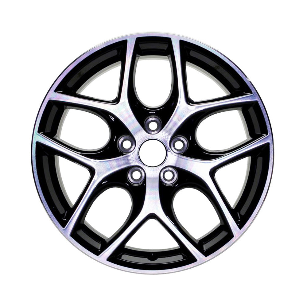 17 Inch Ford Focus Wheel Replacement for 2015-2018 Models - OEM Style Replica Rim 10012 - Perfect for Car Upgrades, Repairs & Customization